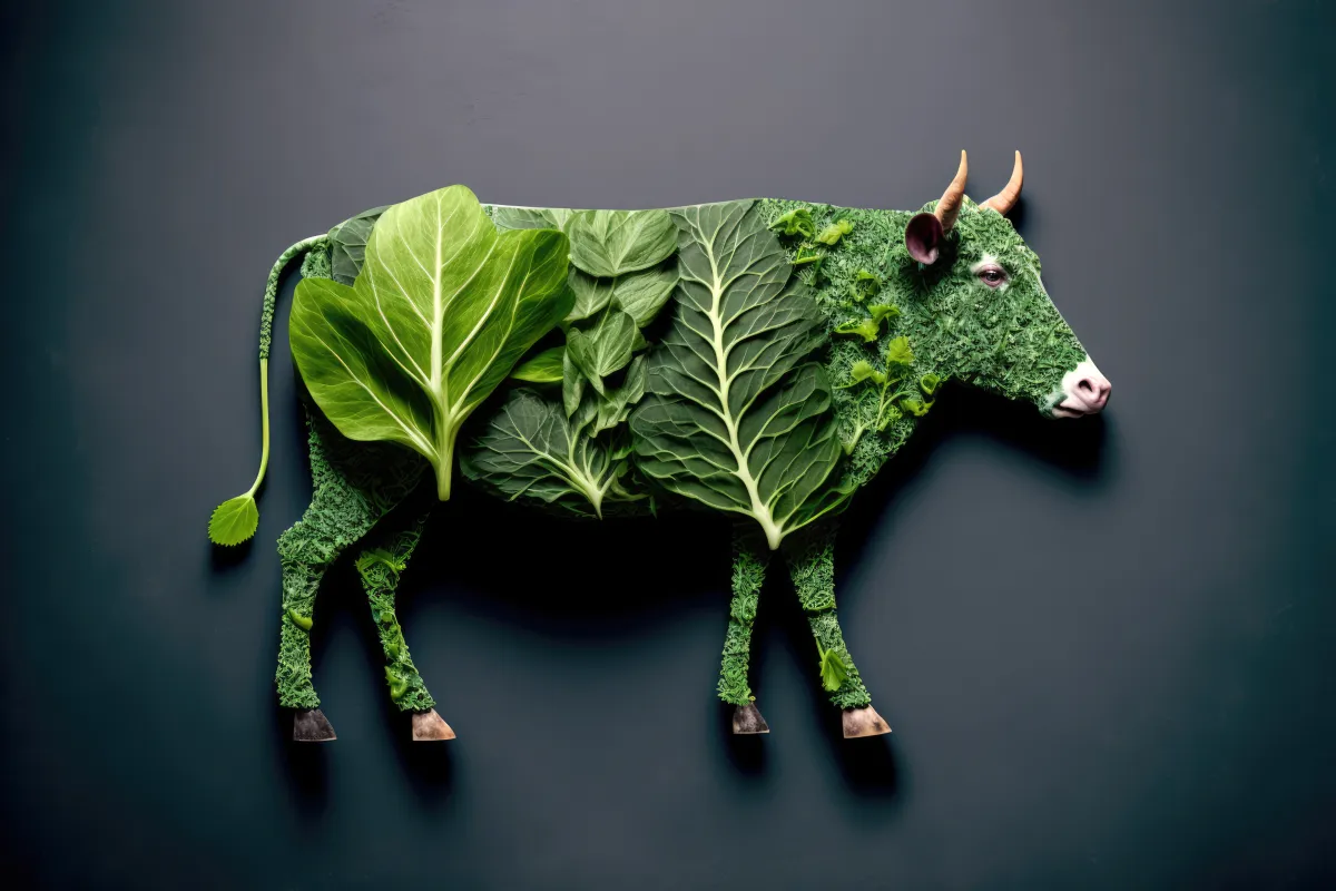 Illustration fleischlose Ernährung